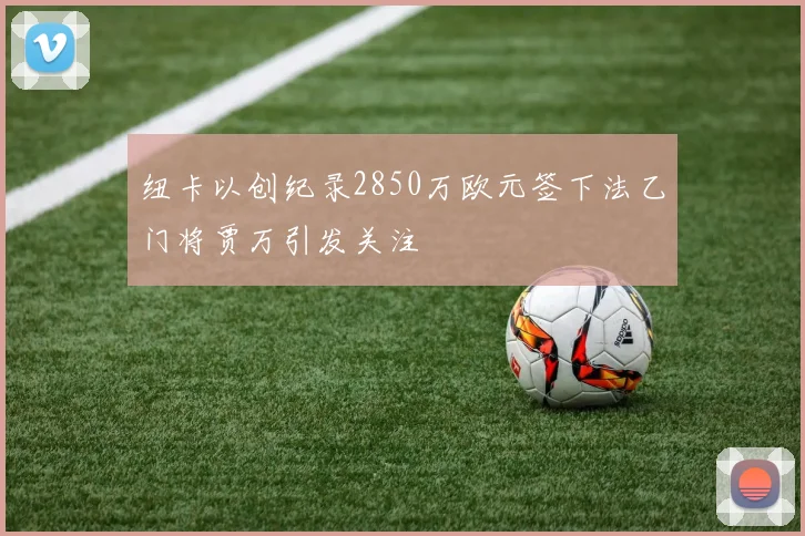 纽卡以创纪录2850万欧元签下法乙门将贾万引发关注